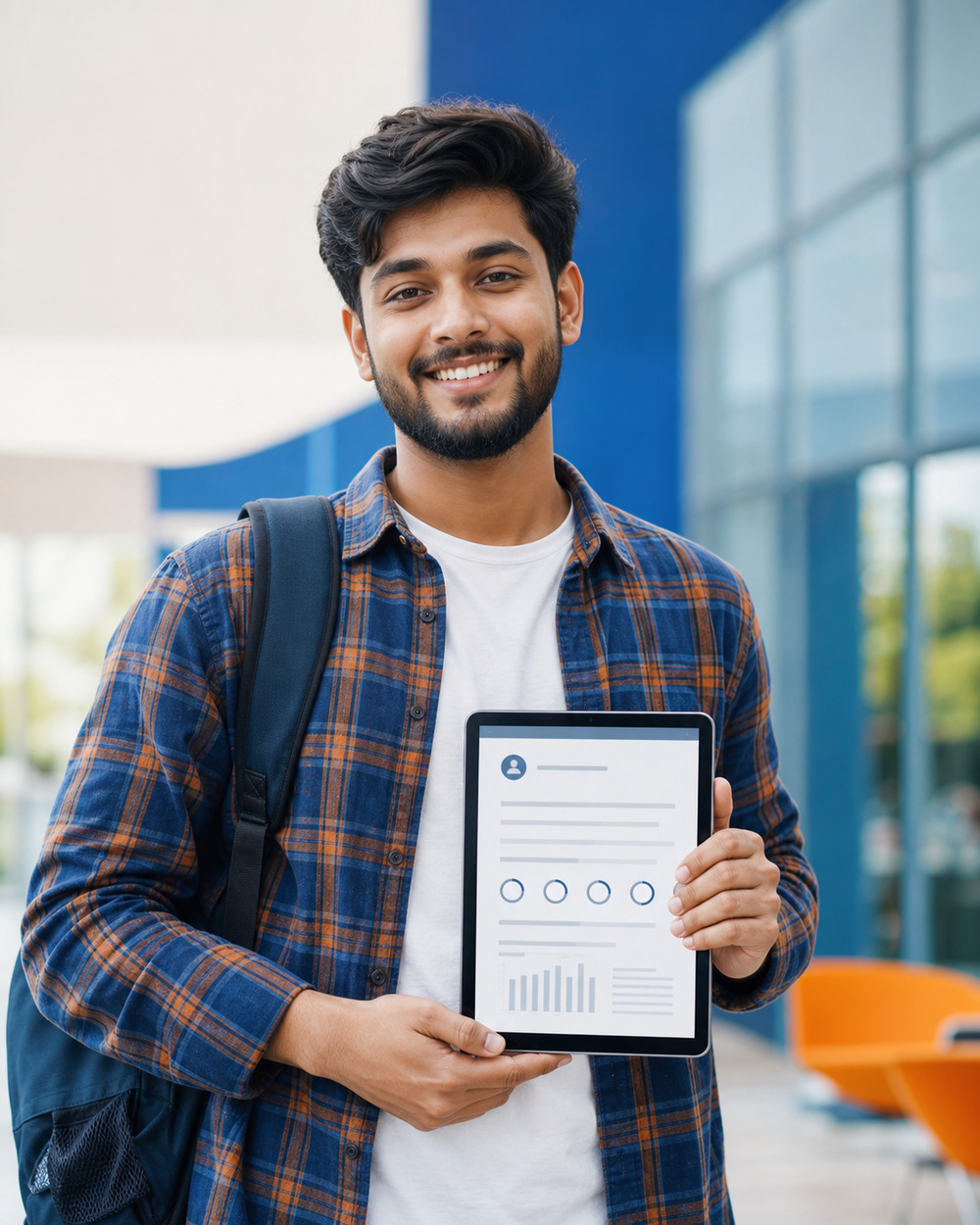 Connect2English student celebrating IELTS success
